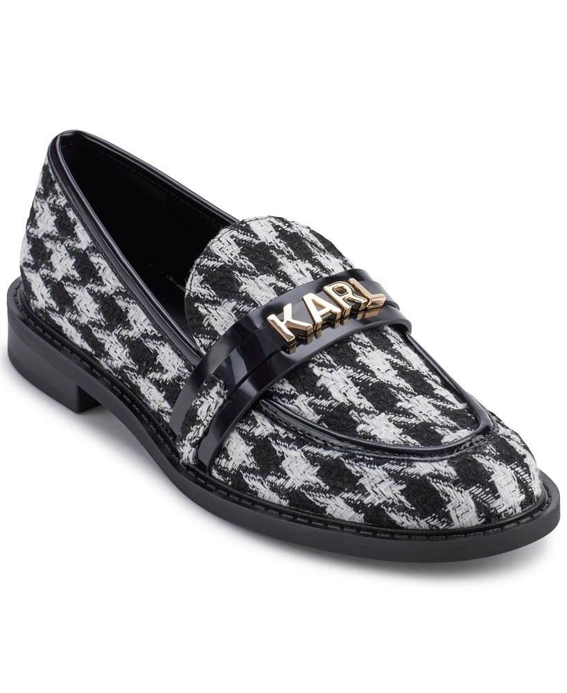 Karl Lagerfeld Paris Women's Randall Almond Toe Loafers