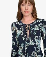 Tommy Hilfiger Women's Posey Paisley Jersey Dress