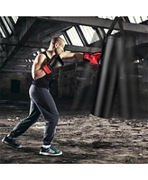 Hongge 56/63Lbs Filled Punching Bag Set with Boxing Gloves