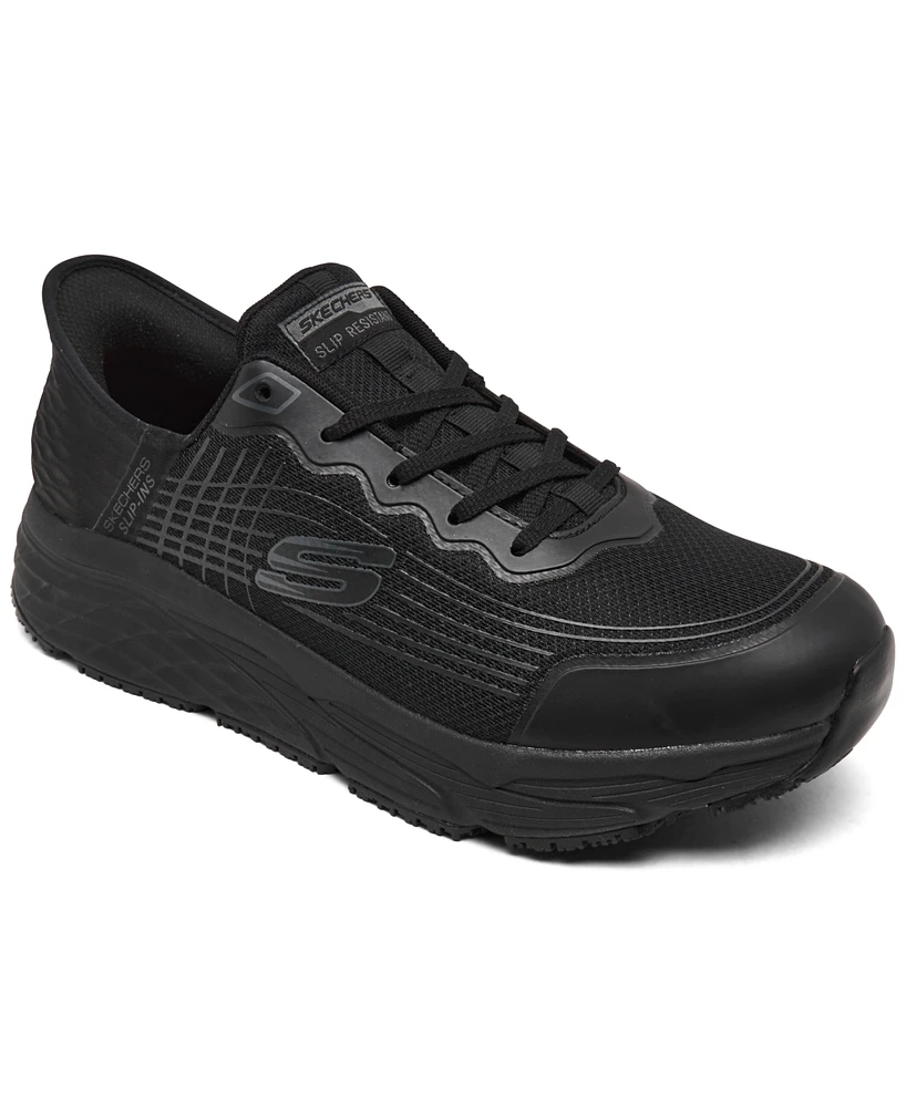 Skechers Men's Slip-ins Relaxed Fit: Max Cushioning Elite Casual Work Sneakers from Finish Line