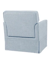 510 Design Paula 30"W Slipcover Accent Armchair