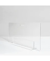 Hiddin Clear View Freestanding Panel Pet Gate