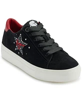 Karl Lagerfeld Paris Women's Cate Sayings Lace Up Sneakers