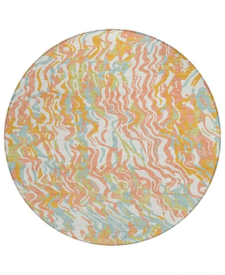 Addison Chantille Machine Washable ACN1038 8'x8' Round Area Rug