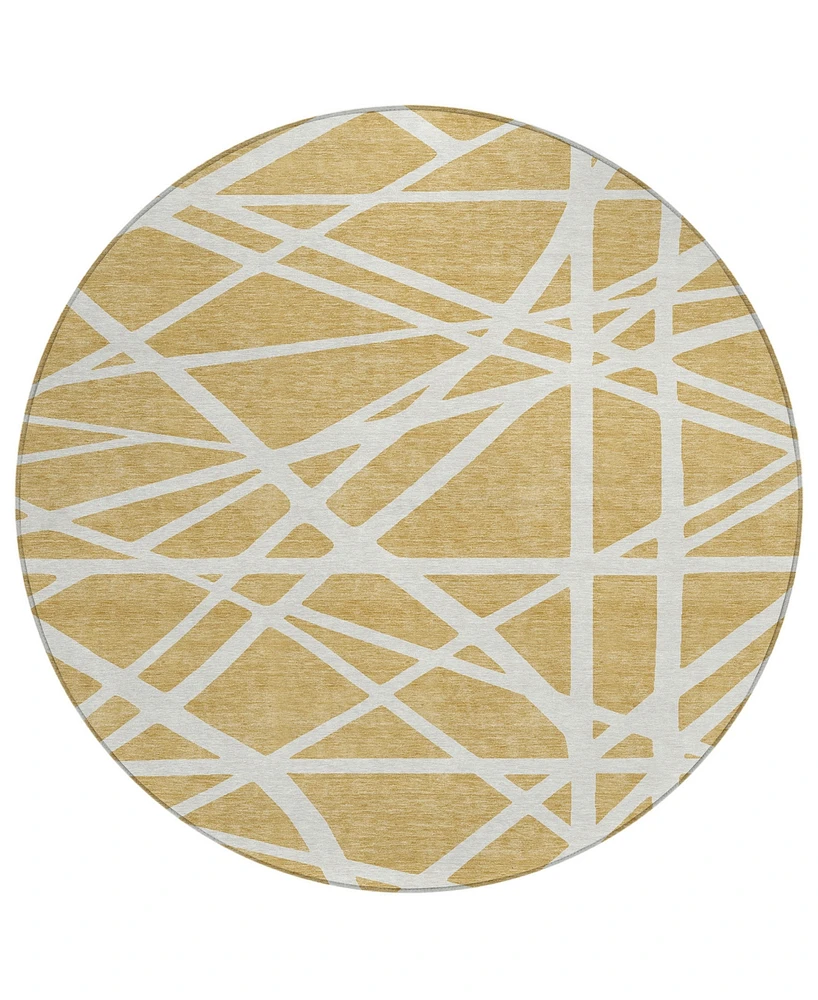 Addison Chantille Machine Washable ACN1040 8'x8' Round Area Rug