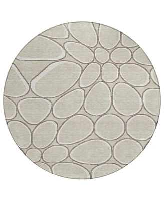 Addison Chantille Machine Washable ACN1041 8'x8' Round Area Rug