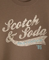 Scotch & Soda Big Boys Long Sleeve Thermal Graphic Tee