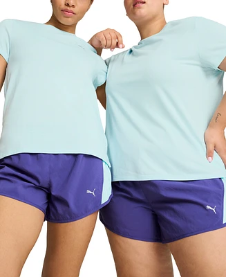 Puma Women's Run Favorite Heather Short-Sleeve T-Shirt