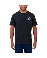 Fanatics Men's Black Dallas Cowboys Washed Henley T-Shirt