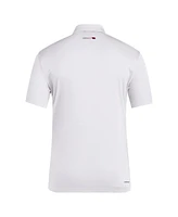 Adidas Men's White Nebraska Huskers 2024 Coaches Aeroready Polo