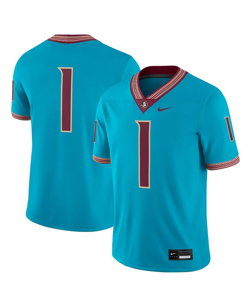 Nike Men's Turquoise Florida State Seminoles Alternate Game Jersey