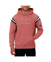 Fanatics Men's Scarlet San Francisco 49ers Football Pullover Hoodie