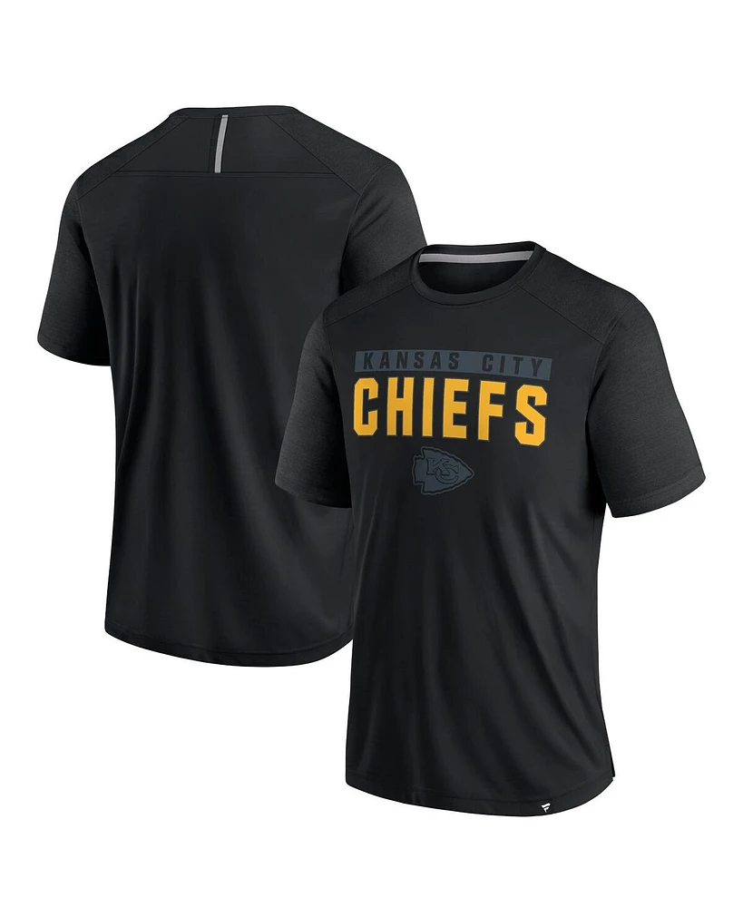 Fanatics Men's Black Kansas City Chiefs Defender Blackout T-shirt