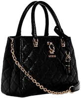 Guess Bessey Luxury Quilted Satchel