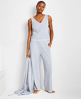 State of Day Women's Ribbed Loungewear Sweater Pajama Set Xs-3X, Exclusively at Macy's