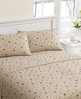 Laura Ashley Flannel -Pc. Sheet Set