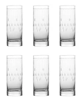 Zwiesel Glas Vanity Collins Glasses, Set of 6