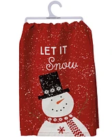 Primitives by Kathy Let It Snow Nordic Kitchen Towel