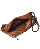 Fossil Men's Fletcher Leather Sling Bag