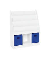 Kids Bookrack with Three Cubbies