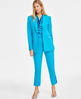 I.n.c. International Concepts Women's Single-Breasted Peak-Lapel Jacket, Created for Macy's