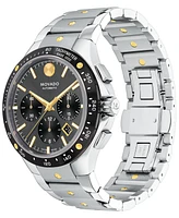 Movado Men's Alta S.e. Swiss Automatic-Chronograph Stainless Steel Watch, 43mm
