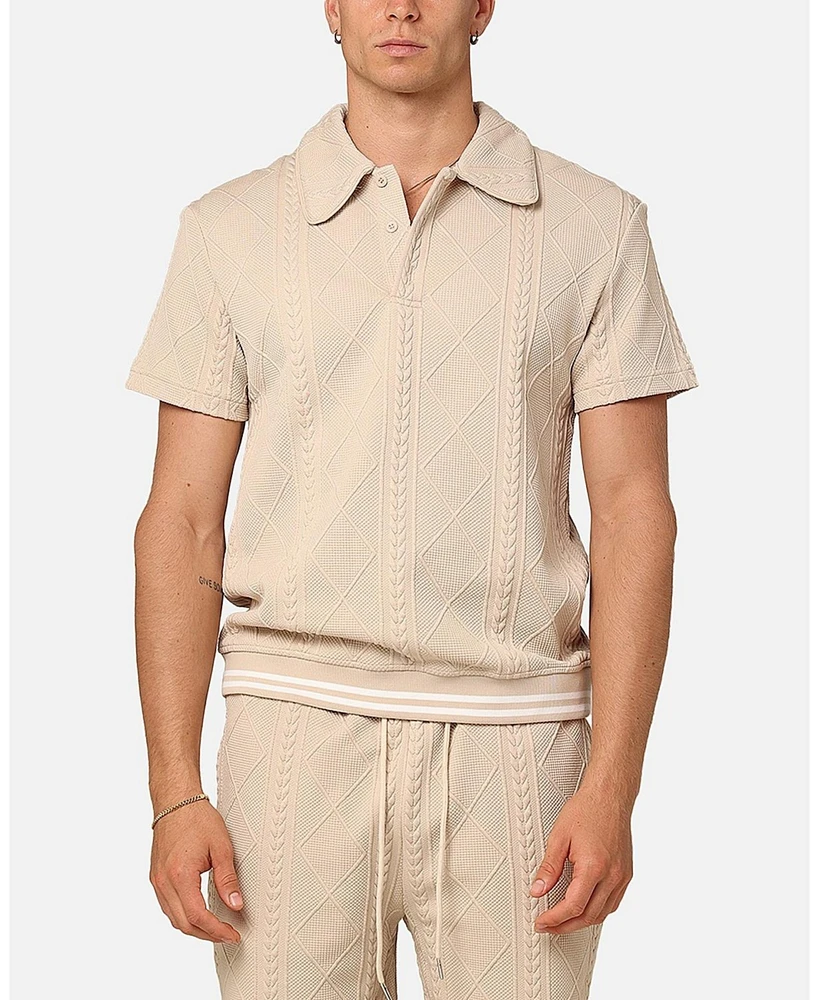 Xxiii Men's Danny Knit Polo Shirt