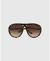 Belle & Bloom Undercurrent Oversized Aviator Sunglasses