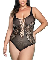 Hautys Women's Halter Bodysuit Lingerie