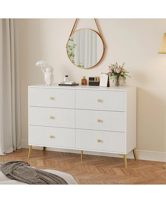 gaomon Fluted Dresser