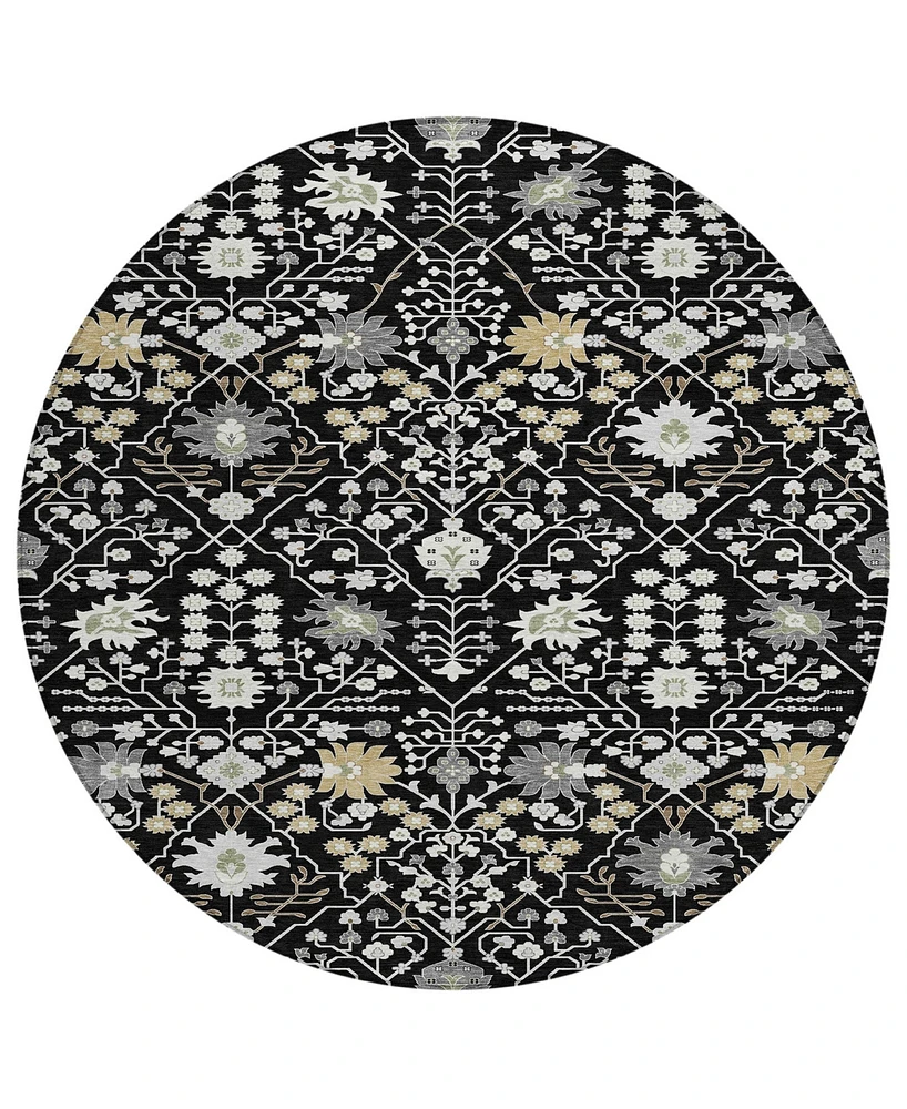 Addison Chantille Machine Washable ACN1009 8'x8' Round Area Rug