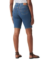 Levi's Plus High-Rise Shaping Bermuda Shorts