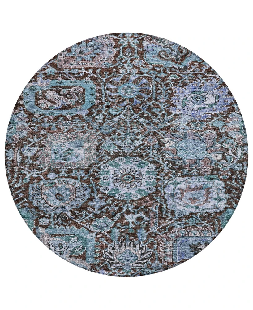 Addison Chantille Machine Washable ACN1101 8'x8' Round Area Rug