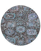 Addison Chantille Machine Washable ACN1101 8'x8' Round Area Rug