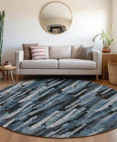 Addison Chantille Machine Washable ACN1079 8'x8' Round Area Rug