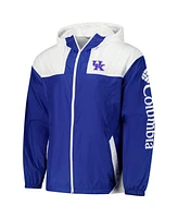 Columbia Men's Royal Kentucky Wildcats Flash Challenger Ii Omni-Shade Full-Zip Windbreaker Jacket