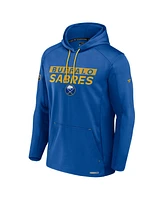 Fanatics Men's Royal Buffalo Sabres Authentic Pro Rink Fleece Pullover Hoodie