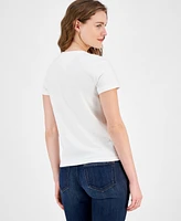 Tommy Jeans Women's Cotton x Nyc Heart Graphic T-Shirt