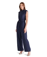 Steve Madden Women's Silvette Tie-Waist Jumpsuit