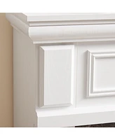 Streamdale Furniture Only Mantel (Not Included Fireplace) -White,41.34"W14"D40"H