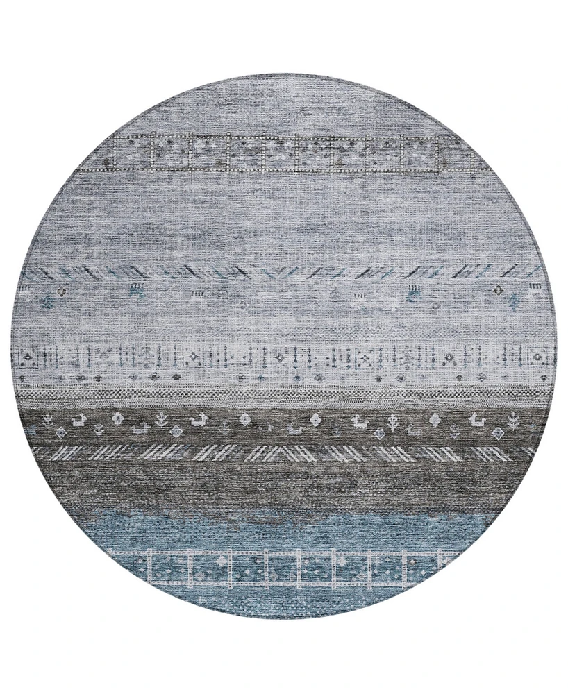 Addison Chantille Machine Washable ACN1147 8'x8' Round Area Rug