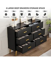 gaomon 6 Drawer Dresser