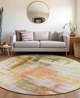 Addison Chantille Machine Washable ACN1067 8'x8' Round Area Rug