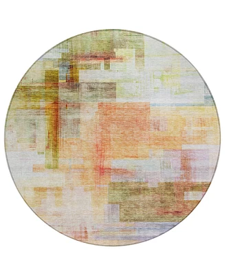 Addison Chantille Mahine Washable ACN1067 8'x8' Round Area Rug