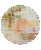 Addison Chantille Machine Washable ACN1067 8'x8' Round Area Rug
