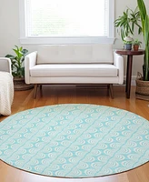 Addison Chantille Mahine Washable ACN1056 8'x8' Round Area Rug