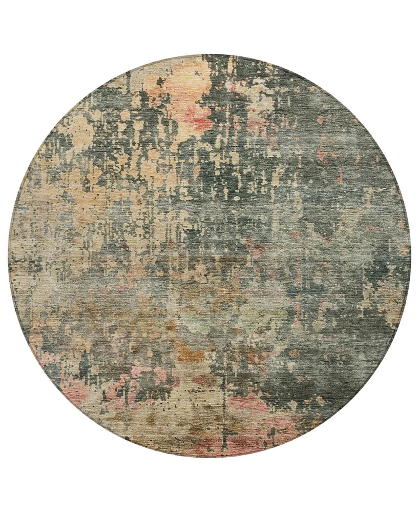 Addison Chantille Machine Washable ACN1214 8'x8' Round Area Rug