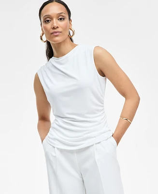 I.n.c. International Concepts Women's Sleeveless Draped Tank, Exclusively at Macy's