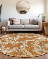 Addison Chantille Mahine Washable ACN1035 8'x8' Round Area Rug
