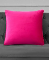 Juicy Couture Rhinestone Logo Pillow, 20" x